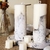 Kit com 2 Velas perfumadas com base em Concreto + Bandeja Concreto