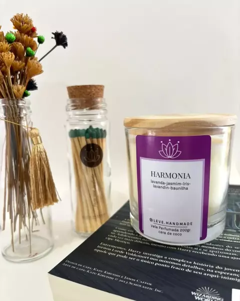 Vela Aromática Harmonia Lavanda - comprar online