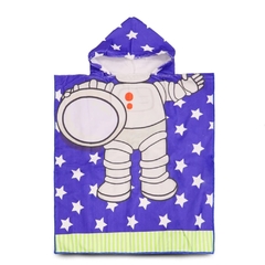 PONCHO DE PRAIA COM CAPUZ INFANTIL - - SONHO DE CASA ENXOVAIS