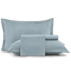 Jogo de Cama king - 4 peças Altenburg Toque Acetinado Ultrawave - SONHO DE CASA ENXOVAIS