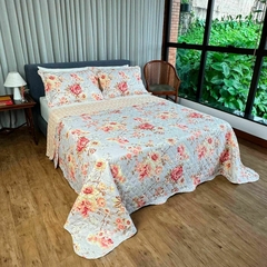 Kit Cobre leito King estampado - 03 Peças - Lepper - comprar online