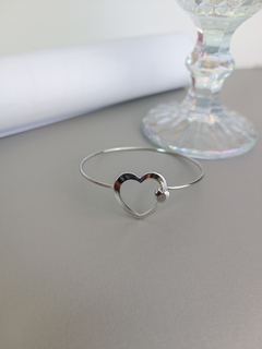 Bracelete coração encaixe