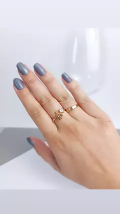ANEL NOSSA SENHORA APARECIDA azul/dourado na internet