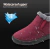 Joywill homens botas de neve inverno leve à prova dlightweight água quente sapatos para homem mulher anti-deslizamento sola sapatos de inverno unisex - loja online
