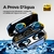 Fone de Ouvido Bluetooth 4Leader Esportivo Com Microfone Á Prova D'água Carregamento Rápido Sem Fio Redução De Ruídos - KR VENDAS BR