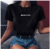 Camiseta feminina blusa tumblr algodao mercedes-benz amg Preto