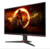 MONITOR GAMER 27P 165HZ 1MS HDR/FHD HDMI/DISPLAY PORT 27G2SE VIPER PRETO AOC