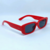 ÓCULOS DE SOL HYPE RETRO - VERMELHO C/PRETO