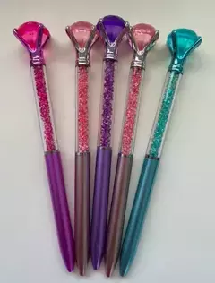 Caneta Diamante com Cristais