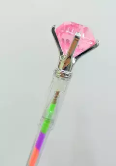 Caneta Diamante Gel Escrita Colorida Ponta 0.7mm Esferográfica - comprar online