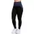 Calça Legging Fitness Cós Alto Detalhe Em Risca - comprar online
