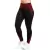 Calça Legging Fitness Cós Alto Detalhe Em Risca na internet