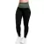 Calça Legging Fitness Cós Alto Detalhe Em Risca na internet