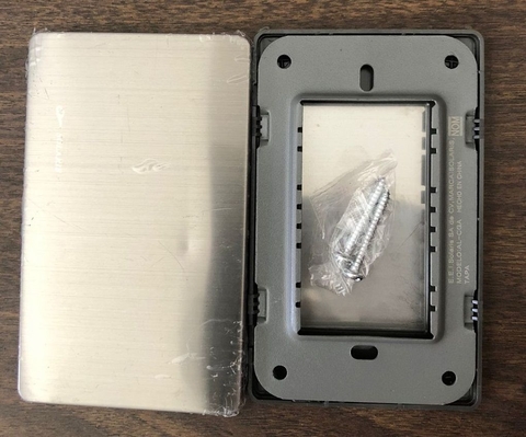 PLACA CIEGA ACERO INOXIDABLE AL-CGA SOLARIS