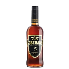 BRANDY SOBERANO 5 AÑOS