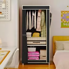 Guarda Roupa Closet Dobrável Organizador com Capa de Tecido - Sua loja on-line Onlinemystore.com.br 