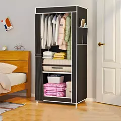 Guarda Roupa Closet Dobrável Organizador com Capa de Tecido - comprar online