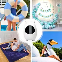 Compressor De Balão Elétrico Inflador Bexiga Festa 600w 110v na internet