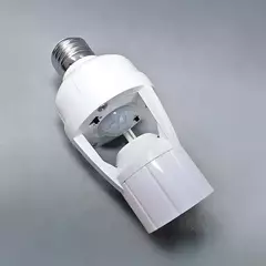 Sensor De Presença Com Fotocélula Para Lâmpada Soquete E27 - comprar online