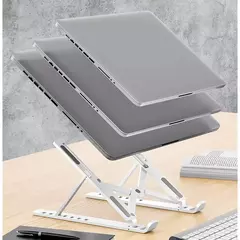 Imagem do Suporte Apoio De Notebook Laptop Compacto Articulado Preto