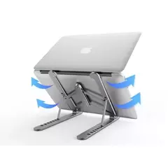 Suporte Notebook Base Regulável Premium Home Office Plástico - loja online