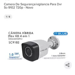 Camera Hibrida Hd 2.8mm 720p - Sua loja on-line Onlinemystore.com.br 