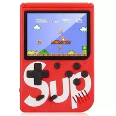 Imagem do Mini Video Game Portátil Sup C/ 400 jogos + 1 Controle para 2 jogadores Console