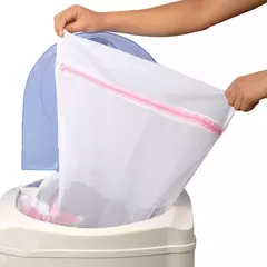 Kit com 6 Sacos Lava Fácil para Máquina de Lavar Roupas Tamanho Gigante 60x50cm - loja online
