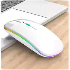 Mouse Sem Fio Recarregável Wireless Led Rgb Ergonômico - comprar online