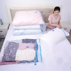 Saco a Vacuo com Bomba Manual Organização de Roupas Mala Viagem 40*60 CM na internet