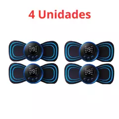 Imagem do Kit Mini Massageador Estimulador Elétrico De Pescoço Portátil Alívio De Dor Muscular Cervical