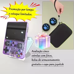 Imagem do R35S ORIGINAL!!! Vídeo Game Portátil Retrô SUPORTA ATÉ DREAMCAST E PSP N64 Mini Console