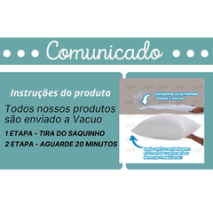 kit 2 Travesseiros 50x70 100% Fibra De Silicone Antialérgico com zíper - comprar online