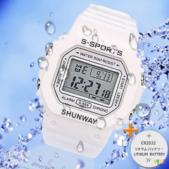 Relogio Feminino Digital A Prova D 'Água De Pulso Lindos Relógio Esportivo Original Led Pulseira - comprar online