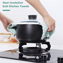 Kit 10 Peças Pano De Limpeza 25x15CM Pano Super Absorvente Microfibra Para Limpar De Cozinha - loja online