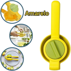 Espremedor de Limão Laranja Giratorio DE PLASTICO Pratico Cozinha Suco Frutas
