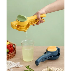 Espremedor de Limão Laranja Giratorio DE PLASTICO Pratico Cozinha Suco Frutas - Sua loja on-line Onlinemystore.com.br 