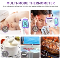 TERMOMETRO DE TESTA INFRAVERMELHO LASER DIGITAL A PILHA HL-E31 - Sua loja on-line Onlinemystore.com.br 
