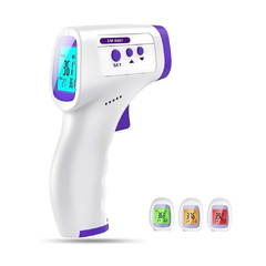 TERMOMETRO DE TESTA INFRAVERMELHO LASER DIGITAL A PILHA HL-E31