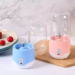 Imagem do Mini Liquidificador Shake USB Bivolt 4 Laminas 400L(CorAleatória)