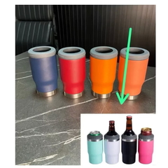 Copo Térmico Porta Lata Garrafa Long Neck Copo Abridor - loja online