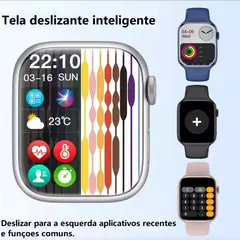 Smartwatch Watch X 45mm Serie 10 Super Amoled Chat GPT - Sua loja on-line Onlinemystore.com.br 