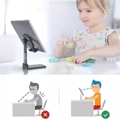 Suporte Para Celular E Tablet Dobrável Ajustável - comprar online
