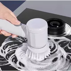 Escova Eletrica de Limpeza 5 em 1 Sem Fio Limpador Multiuso Pratico Para Cozinha , Banheiro - loja online