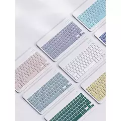 Imagem do Kit Teclado E Mouse Bluetooth Ultrafino Compacto Compatível Celular Pc Notebook Sem Fio Xtrad