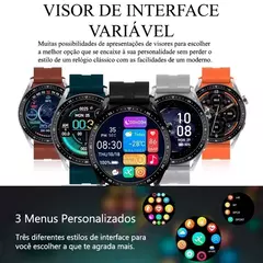 Smartwatch HW3 Pro é um relógio inteligente MingStore - Sua loja on-line Onlinemystore.com.br 