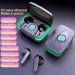 Fone De Ouvido e Carregador de Celular Portátil Bluetooth Sem Fio 5.3 Fone Estéreo na internet