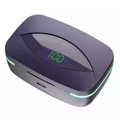 Fone De Ouvido e Carregador de Celular Portátil Bluetooth Sem Fio 5.3 Fone Estéreo - comprar online
