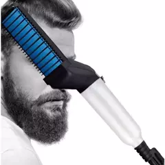 KIT 2 Escova Barba Chapinha Modelador Pente e Máquina Profissional T9 Para Acabamentor Cabelo Barbear - Sua loja on-line Onlinemystore.com.br 