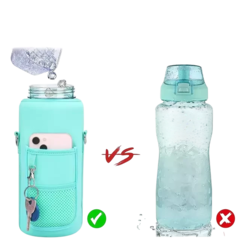 Garrafa De Água Motivação De Grande Capacidade Térmica - comprar online